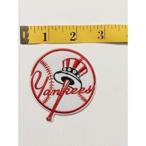 Yankees Iron On Patch – NEW Baseball Team Embroidered Logo Applique for Jackets,